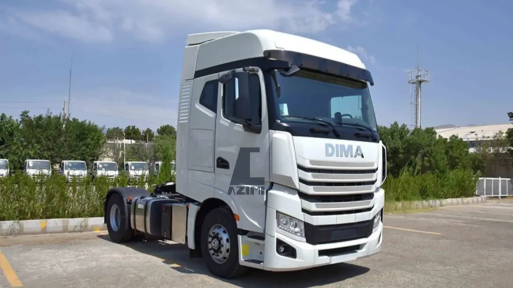 کشنده دیما 490: نمادی از قدرت و اعتبار در ناوگان حمل و نقل ایران.