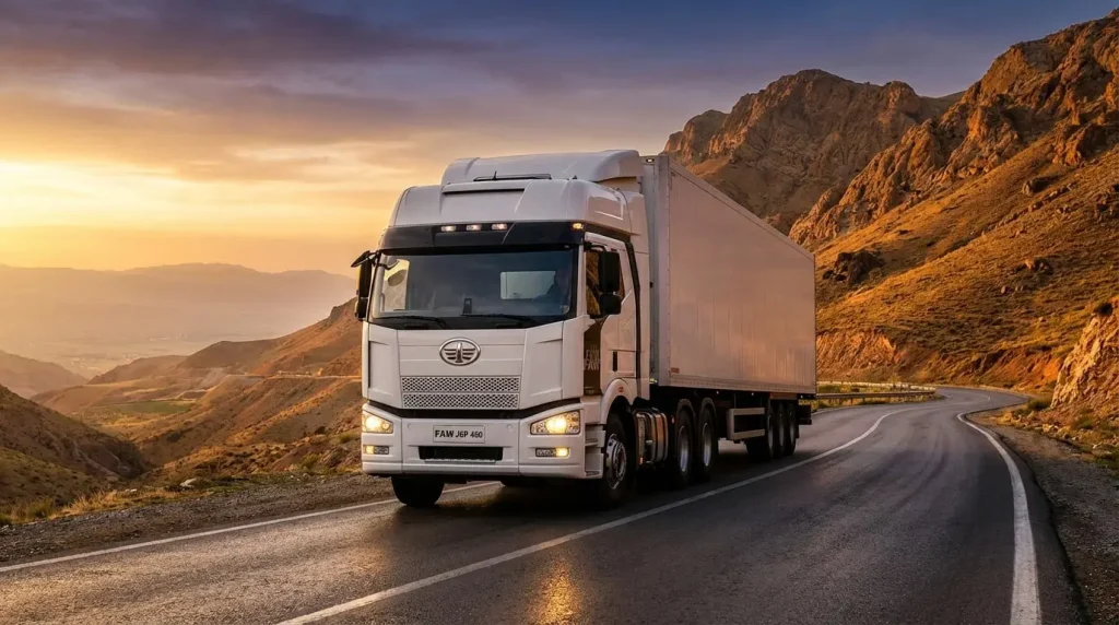 کشنده فاو 460 در جاده